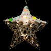 Northlight Lighted Candy Covered Star Christmas Decoration - 17" - 2 of 4
