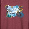 Women's - Disney - Stirring Up Trouble Lightweight French Terry Wide Neck Long Sleeve Shirt - 2 of 4