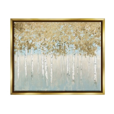 Stupell Industries Abstract Gold Tree Landscape Painting
