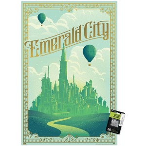 Trends International Wicked - Emerald City Unframed Wall Poster Prints - 1 of 4