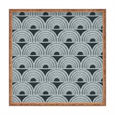 17" Wood Heather Dutton Large Aurora Tray - society6