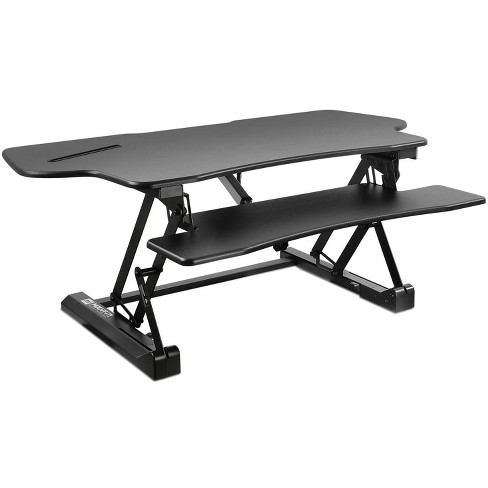 Mount-It! Electric Standing Desk Converter | 48 in. Extra Wide Motorized Sit Stand Desk w/ Built in USB Port | Ergonomic Height Adjustable Workstation - image 1 of 4