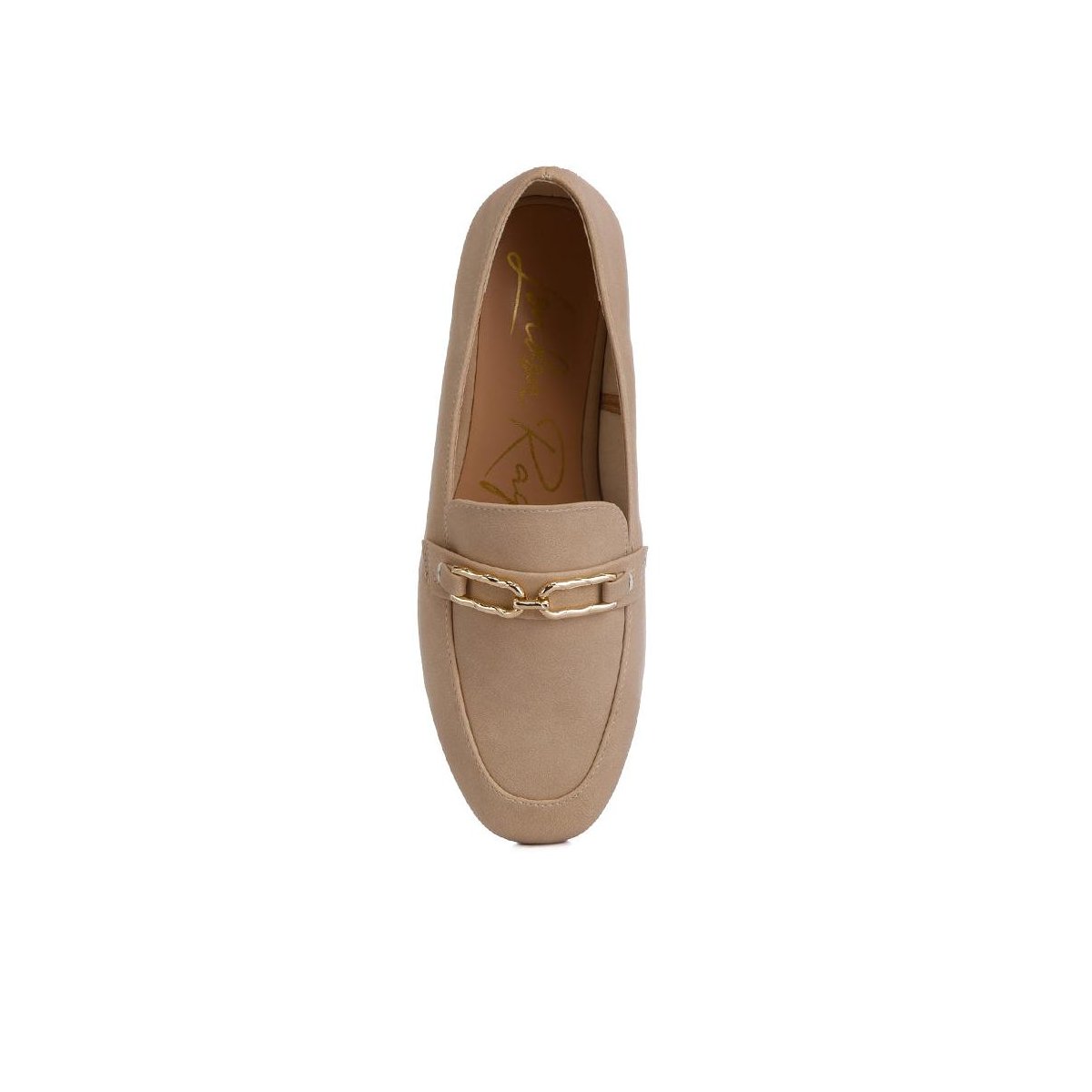 Женские туфли London Rag Womens Tassilo Timeless Faux Leather Horsebit Loafers 8 — фото 4