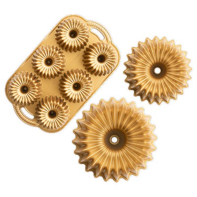 Nordic Ware Brilliance Bundt®, 5 Cup, Bundtlette® Set