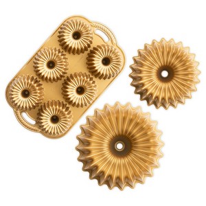 Nordic Ware Brilliance Bundt®, 5 Cup, Bundtlette® Set - 1 of 3