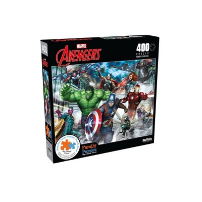 Buffalo Games Family Time: Marvel - Avengers, Assemble! Jigsaw Puzzle - 400pc