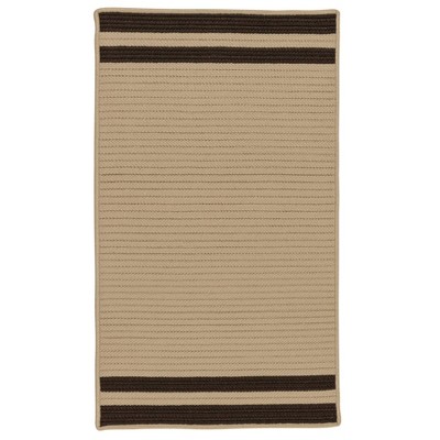 Colonial Mills Denali End Stripe Area Rug, 2x4, Mink