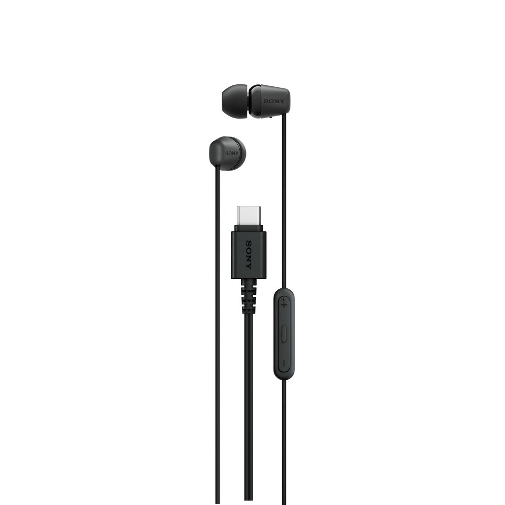 Sony IER-EX15C USB-C Wired In-Ear Headphones - Black
