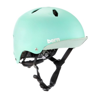 mint green cycle helmet