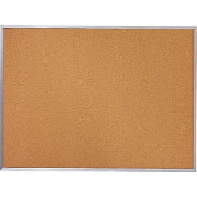 Quartet Cork Bulletin Board Aluminum Frame 8' 85349