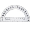 Westcott® Protractor 6", 180 degree, Clear, Pack of 36 - 2 of 3