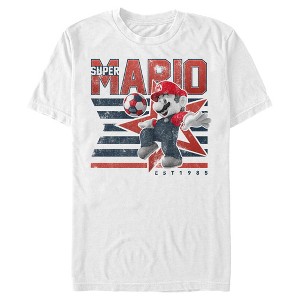 Men's Nintendo Super Mario Soccer 1985 T-Shirt - 1 of 4