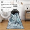Washable Rug for Living Room  Trellis Rug Non Slip Throw Rugs Vintage Bedroom Rugs Low Pile Non Shedding - 4 of 4