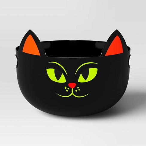 Halloween cat bowl 2025