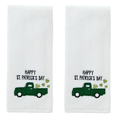 2pc Casual Monogram 'x' Hand Towels - Skl Home : Target