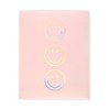 Yoobi SmileyWorld Poly Prong 2 Pocket Plastic Folder Blush Smiley with Stickers - 2 of 4