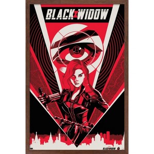 Trends International Marvel Cinematic Universe - Black Widow - Eye Framed Wall Poster Prints - 1 of 4