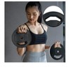Green+Orange+Blue 40 Lbs Barbell Weight Set Adjustable Free-Weights Strength-Training Equipment For Home & Gym Use  Adjustable Barbell Weight Set Wi - 3 of 4