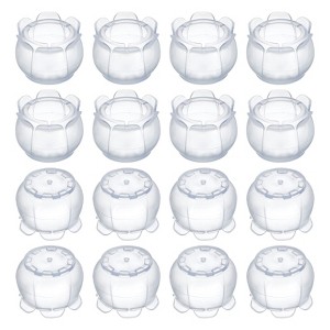 Unique Bargains Non-Slip Durable Chair Leg Socks Floor Protectors 16 Pcs - 1 of 4