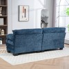 84'' Chenille Deep Seat Loveseats Sofa with Throw Pillows - 4 of 4