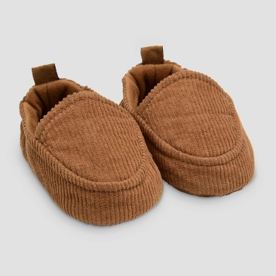 Carter's Just One You® Baby Comfy Slippers - Brown 3-6M