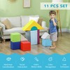 HOMEFUN Foam Climbing Blocks for Toddlers, 11-Piece Baby Soft Foam Play Set - 4 of 4
