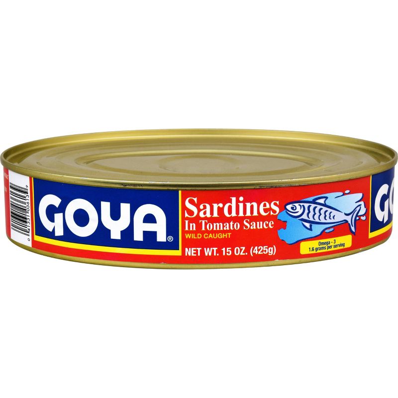 Goya Sardines in Tomato Sauce - 15oz, 1 of 6