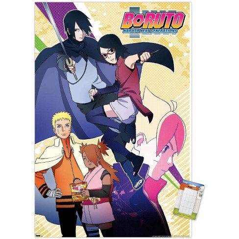 Trends International Boruto: Naruto Next Generations - Key Art Wall Poster,  22.375 x 34, Unframed Version