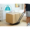 MPM Folding Hand Truck Dolly, 500Lbs Heavy Duty Foldable Luggage Cart, 6-Wheels Expandable Trolley - 2 of 4