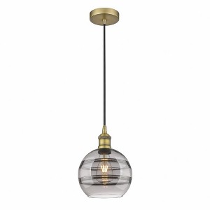 Rochester - 1 Light Cord Hung Mini Pendant In Industrial Style-9.88 Inches Tall and 8 Inches Wide - 1 of 1