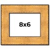 PosterPalooza | Photo Size Embellished Gold Picture Frame - UV Acrylic, Foam Board Backing, Hanging Hardware - 2 of 4
