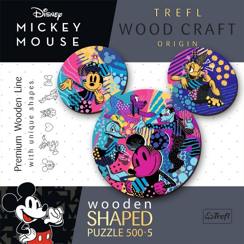 Trefl Disney Mickey Mouse Woodcraft Jigsaw Puzzle - 505pc : Target