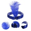 Unique Bargains Women's Feathers Faux Diamond Headbands 1 Pc - 3 of 4
