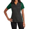 Mafoose Women's Colorblock Short Sleeve Micropique Sport-Wick Moisture-Wicking Polo T-Shirt - 4 of 4
