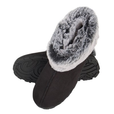 Jessica Simpson Womens Micro-Suede Bootie Slipper