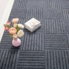 VisioGear Carpet Tiles, 12"*12" Soft Padded Floor Tiles For Living Room Kitchen Bedroom, Gray, 11.81"*11.81"*0.16" - 2 of 4
