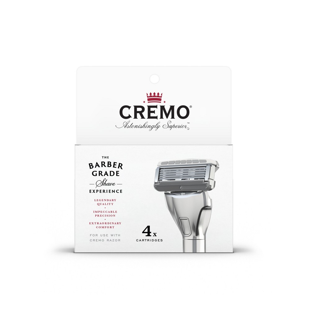 Photos - Hair Removal Cream / Wax Cremo Barber Grade Razor Refills - 4ct