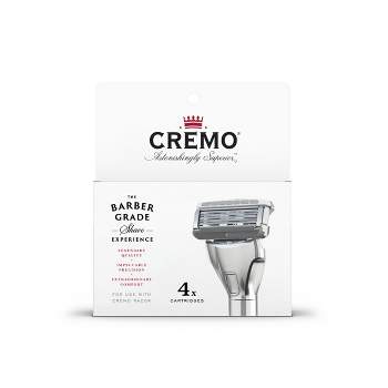 Cremo Barber Grade Razor Refills - 4ct
