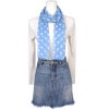 INSPIRE CHIC Women 1950s Retro Polka Dots Chiffon Lightweight Soft Sheer Long Scarves 1Pc - 2 of 4