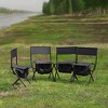 Okak Folding Chair with Storage Bag, Portable Camping Chairs with Light Weight, Collapsible Chair for Camping, Picnics and Fishing - 2 of 4