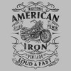 Men's Lost Gods American Iron Motorcycle Logo T-Shirt - 2 of 3