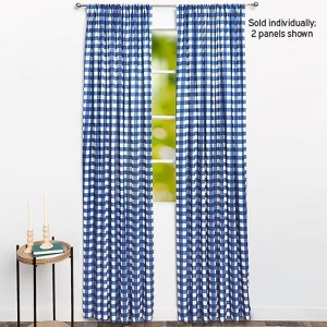 The Lakeside Collection United Plaids Window Panels - 1 of 4