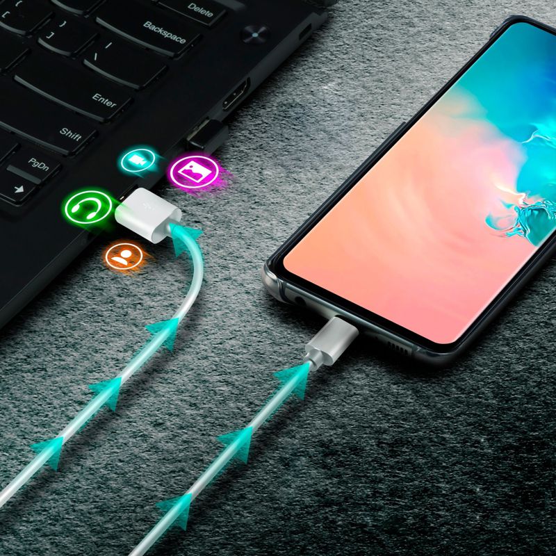 USB Type C Cable Fast Charging, Insten 3ft USB-A to USB-C Charger Cord For Samsung Galaxy S10 S10E S9 S8 S20 Plus,Note 10 9 8, LG V30 V20 G6 G5, 5 of 10