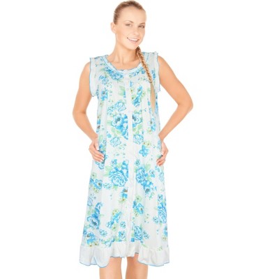 JEFFRICO Womens Sleeveless Nightgowns Sleepwear Soft Pajama Dress Nightshirts
