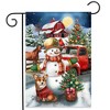 Briarwood Lane Winter Garden Flag 12x18 For Outdoor Country Snow Day For Winter Garden Flag Flags For Outside - 2 of 4