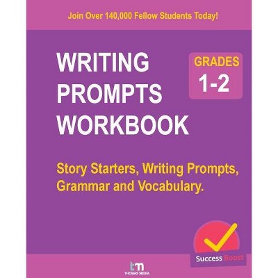 Writing Prompts Workbook - Grades 1-2 - by  Thomas Media (Paperback)