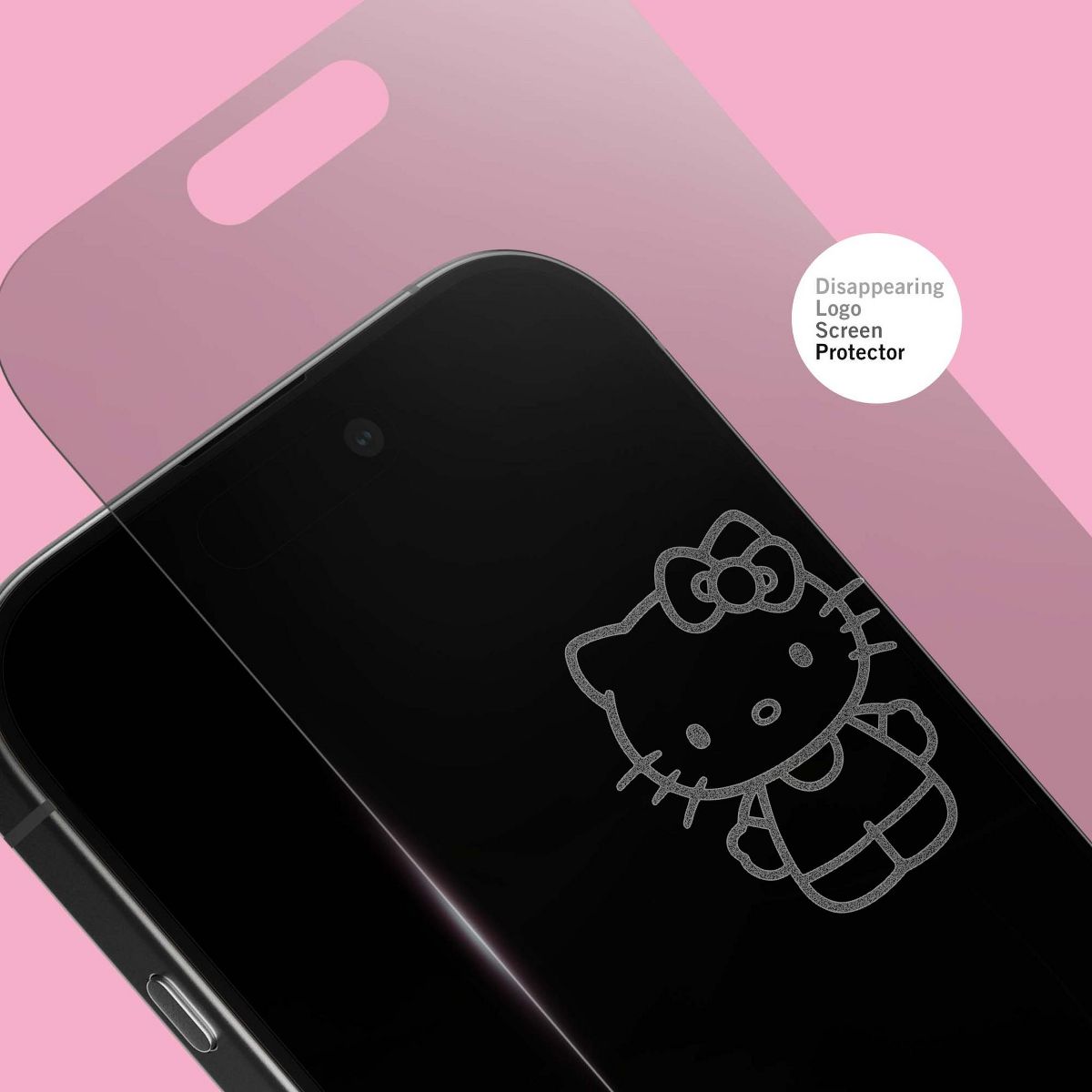 Screen Skinz Hello Kitty Standing iPhone Clear Screen Protector - thumbnail 2