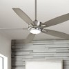 52" Minka Aire Kelvyn Brushed Nickel CCT LED Ceiling Fan with Remote - 2 of 4