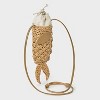 Straw Fish Crossbody Bag - A New Day™ Cream - 3 of 4