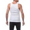 Pro Club Men's Ultra-Soft Ringspun Cotton A-Shirt Tank Top Muscle Under Shirt - 2 of 4